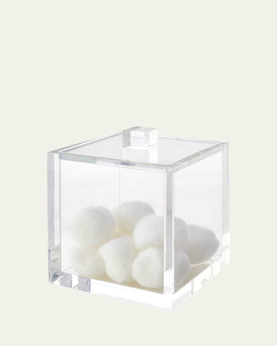 Solid Ice Cotton Ball Container